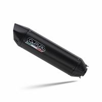 GPR escape compatible con Cf Moto 800 MT-X 2024-2026, Furore-X Titanio Nero, Escape legal, homologado, silenciador con db killer desmontable y tubo de conexión específico 