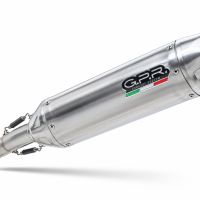 GPR escape compatible con Swm Motorcycles SM 125 R 2021-2024, Furore-X Inox, Escape legal, homologado, silenciador con db killer desmontable y tubo de conexión específico 
