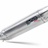 GPR escape compatible con Swm Motorcycles SM 125 R 2021-2024, Furore-X Inox, Escape legal, homologado, silenciador con db killer desmontable y tubo de conexión específico 
