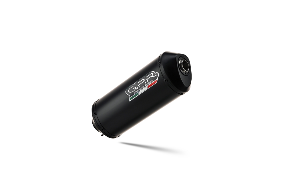 Escape compatible con Moto Guzzi Stelvio 1200 4V 2008-2010, Ghisa , Escape legal, homologado, silenciador con db killer desmontable y tubo de conexión específico 
