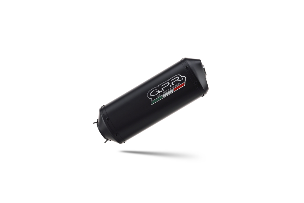 Escape compatible con Moto Guzzi Stelvio 1200 4V 2008-2010, Ghisa , Escape legal, homologado, silenciador con db killer desmontable y tubo de conexión específico 