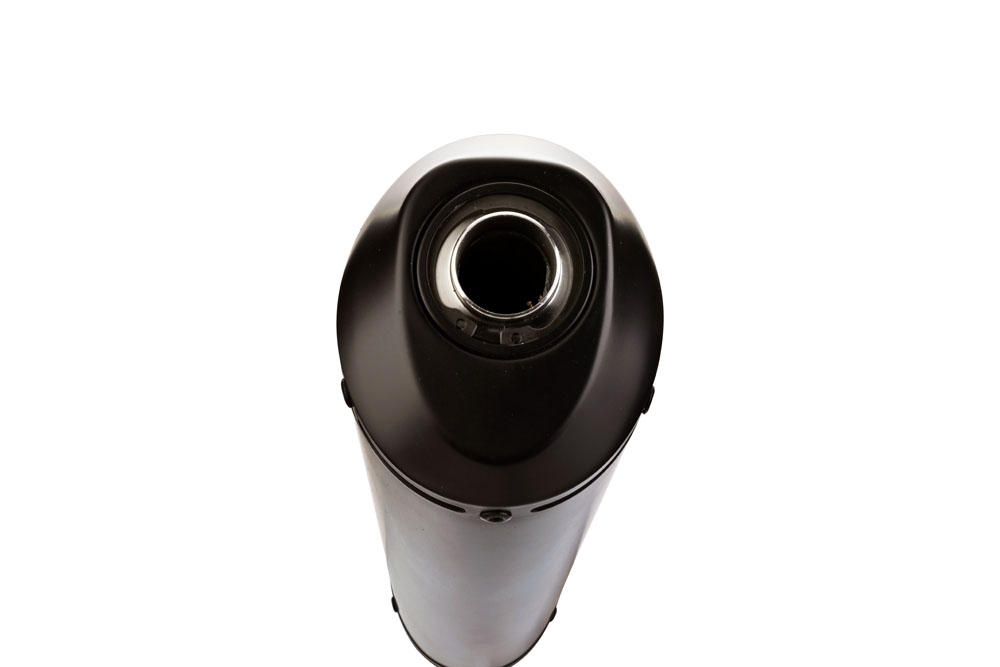 Escape compatible con Kawasaki Versys 650 2006-2014, Ghisa , Escape legal, homologado, silenciador con db killer desmontable y tubo de conexión específico 