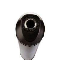 Escape compatible con Kawasaki Versys 650 2006-2014, Ghisa , Escape legal, homologado, silenciador con db killer desmontable y tubo de conexión específico 