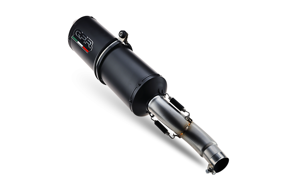 Escape compatible con Yamaha Tw 125 1999-2007, Ghisa , Escape legal, homologado, silenciador con db killer desmontable y tubo de conexión específico 