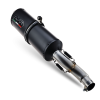 Escape compatible con Yamaha Tw 125 1999-2007, Ghisa , Escape legal, homologado, silenciador con db killer desmontable y tubo de conexión específico 