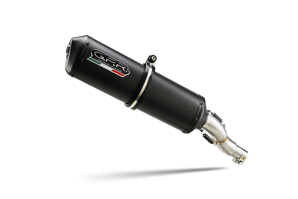 Escape compatible con Yamaha Tw 125 1999-2007, Ghisa , Escape legal, homologado, silenciador con db killer desmontable y tubo de conexión específico 