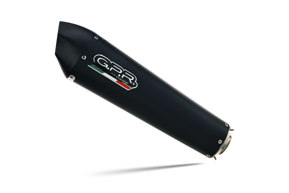 Escape compatible con Can Am Spyder 1000 Gs 2007-2009, Gpe Ann. Black titanium, Escape legal, homologado, silenciador con db killer desmontable y tubo de conexión específico 