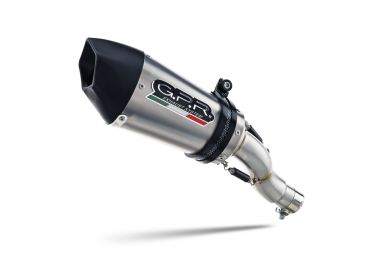Escape compatible con Honda Cbr 600 F 2011-2014, Gpe Ann. titanium, Escape legal, homologado, silenciador con db killer desmontable y tubo de conexión específico 