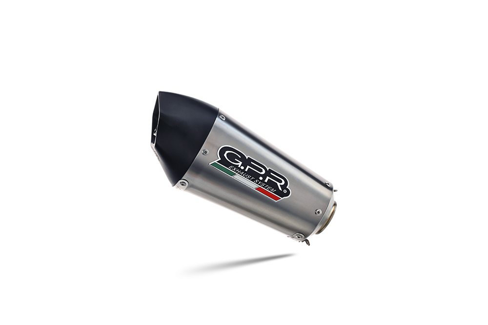 Escape compatible con Benelli Leoncino 500 2017-2024, GP Evo4 Titanium, Escape legal, homologado, silenciador con db killer desmontable y tubo de conexión específico 
