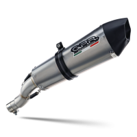 Escape compatible con Gas Gas SM 700 2023-2024, Gpe Ann. titanium, Escape homologaedo, legal para mercados fuera de la UE, incluido tubo de enlace y db killer extraíble 