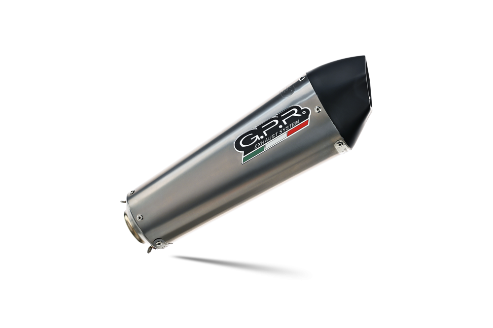 Escape compatible con Gas Gas ES 700 2023-2024, Gpe Ann. titanium, Escape homologaedo, legal para mercados fuera de la UE, incluido tubo de enlace y db killer extraíble 