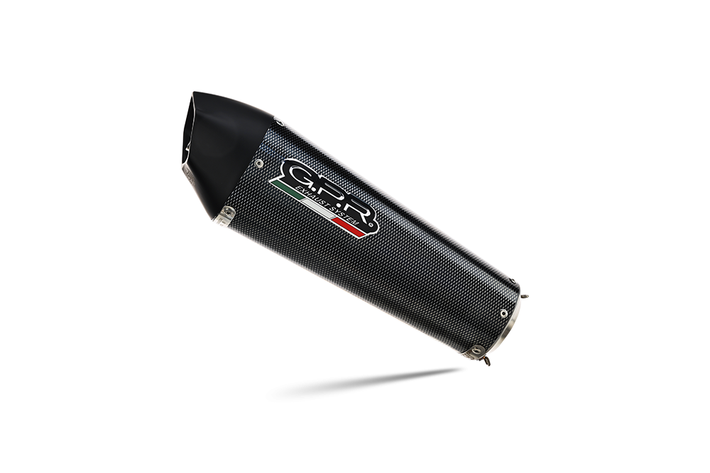 Escape compatible con Ducati Scrambler 800 2017-2020, Gpe Ann. Poppy, Escape homologaedo, legal para mercados fuera de la UE, incluido tubo de enlace y db killer extraíble 