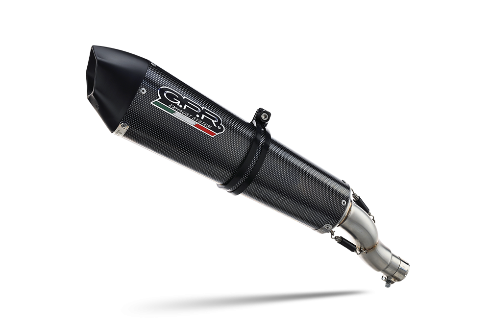 Escape compatible con Can Am Spyder 1000 Gs 2007-2009, Gpe Ann. Poppy, Escape legal, homologado, silenciador con db killer desmontable y tubo de conexión específico 