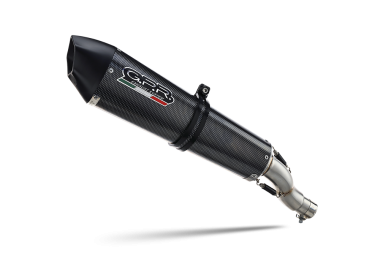 Escape compatible con Bmw K 1300 Gt 2009-2011, Gpe Ann. Poppy, Escape legal, homologado, silenciador con db killer desmontable y tubo de conexión específico 