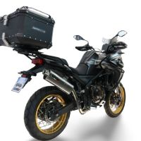 Baúl GPR TECH compatible con  Voge 625DSX 2024/2026 e5 Baúl Alpi-Tech en aluminio, color negro con placa específica incluida Capacidad Litros 55