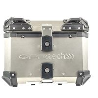 GPR TECH BAUL EN TITANIO ALPI-TECH 35 LT. Baúl superior Top Case de Titanio color natural con placa universal incluida Capacidad Litros 35