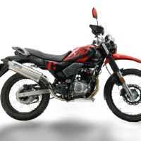 GPR escape compatible con Hero Xpulse 200 4V 2025-2026, Trioval, Escape completo homologado y legal, incluido db killer extraíble 