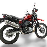 GPR escape compatible con Hero Xpulse 200 4V 2025-2026, Trioval, Escape completo homologado y legal, incluido db killer extraíble 