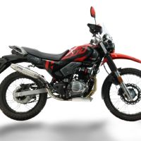 GPR escape compatible con Hero Xpulse 200 4V 2025-2026, Deeptone Inox, Escape completo, no legal para países de la UE, con db killer extraíble 