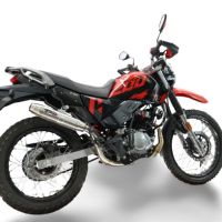 GPR escape compatible con Hero Xpulse 200 4V 2025-2026, Deeptone Inox, Escape completo, no legal para países de la UE, con db killer extraíble 