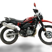 GPR escape compatible con Hero Xpulse 200 4V 2025-2026, Satinox , Escape completo, no legal para países de la UE, con db killer extraíble 