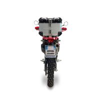 GPR escape compatible con Honda Crf 300 L - Rally 2025-2026, Furore-X Inox, Escape racing, silenciador con db killer y tubos de conexión 