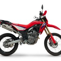 GPR escape compatible con Honda Crf 300 L - Rally 2021-2024, Satinox , Escape racing, silencioso con tubo de conexión 