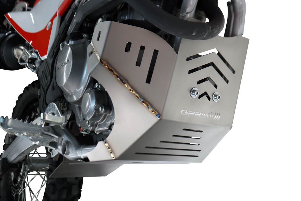 GPR TECH compatible con  Honda Crf 300 L / Rally 2025/2026 e5 plus Protección del motor en titanio 