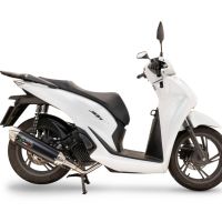 Escape compatible con Honda SH 125 2024-2025, Furore-X Scooter, Silenciador homologado para ruido, escape completo con catalizador y db killer 