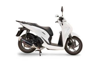 Escape compatible con Honda SH 125 2024-2025, Furore-X Scooter, Silenciador homologado para ruido, escape completo con catalizador y db killer 
