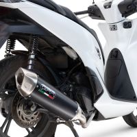 Escape compatible con Honda SH 125 2024-2025, Furore-X Scooter, Silenciador homologado para ruido, escape completo con catalizador y db killer 