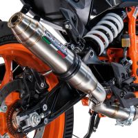Escape compatible con Husqvarna Vitpilen 401 2024-2025, Deeptone Inox, Escape legal, homologado, silenciador con db killer desmontable y tubo de conexión específico 