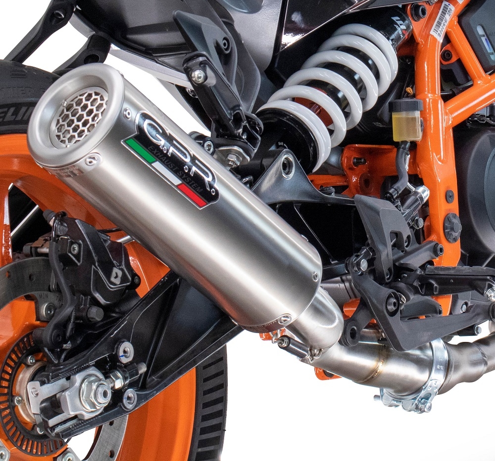 Escape compatible con Husqvarna Vitpilen 401 2024-2025, M3 Inox , Escape legal, homologado, silenciador con db killer desmontable y tubo de conexión específico 