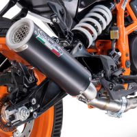 Escape compatible con Husqvarna Vitpilen 401 2024-2025, M3 Black Titanium, Escape legal, homologado, silenciador con db killer desmontable y tubo de conexión específico 