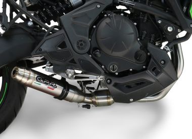 Escape compatible con Kawasaki Z 650 RS 2024-2025, Deeptone Inox, Escape racing, linea completa, suministrado con colector especifico, articulo sin homologacion 
