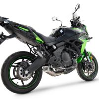 Escape compatible con Kawasaki Versys 650 2023-2025, M3 Inox , Escape racing, linea completa, suministrado con colector especifico, articulo sin homologacion 