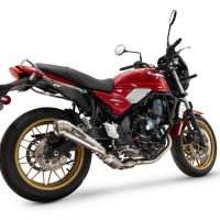 GPR escape compatible con  Kawasaki Z 650 RS 2024-2025, Powercone Evo, Silenciador homologado para ruido, escape completo con catalizador y db killer 