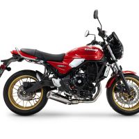 Escape compatible con Kawasaki Z 650 RS 2024-2025, M3 Inox , Escape racing, linea completa, suministrado con colector especifico, articulo sin homologacion 