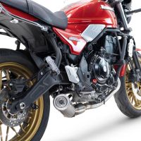 Escape compatible con Kawasaki Z 650 RS 2024-2025, M3 Inox , Escape racing, linea completa, suministrado con colector especifico, articulo sin homologacion 