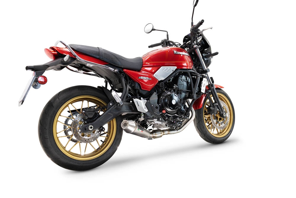 Escape compatible con Kawasaki Z 650 RS 2024-2025, Ultracone, Escape racing, linea completa, suministrado con colector especifico, articulo sin homologacion 