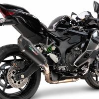 GPR escape compatible con Kawasaki Ninja ZX-4R 2023-2026, GP-Revo Black Titanium, Escape legal, homologado, silenciador con db killer desmontable y tubo de conexión específico 