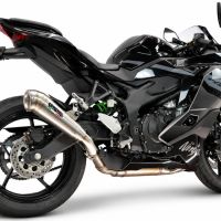 GPR escape compatible con Kawasaki Ninja ZX-4R 2023-2026, Powercone Evo, Escape legal, homologado, silenciador con db killer desmontable y tubo de conexión específico 