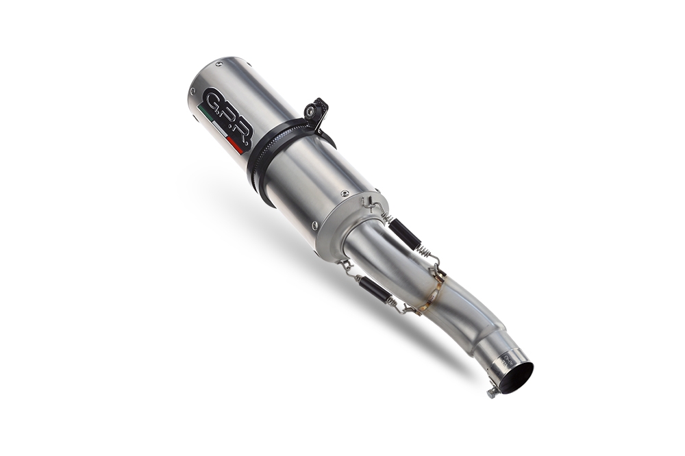 Escape compatible con Yamaha Tracer 900 GT 2018-2020, M3 Inox , Escape completo, no legal para países de la UE, con db killer extraíble 