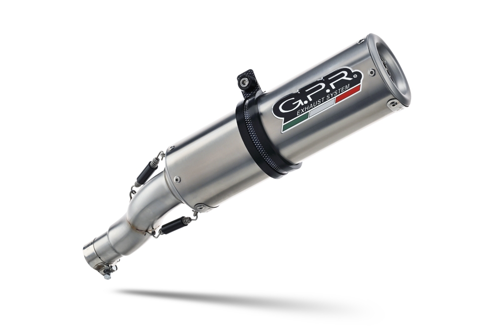 Escape compatible con Bmw R 1200 R 2006-2010, M3 Inox , Escape legal, homologado, silenciador con db killer desmontable y tubo de conexión específico 