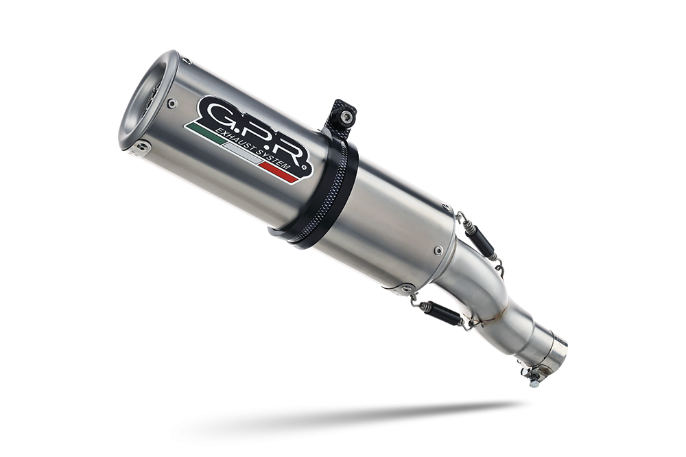 Escape compatible con Kawasaki Ninja 650 2023-2025, M3 Black Titanium, Escape completo racing, incluyendo colector y db killer desmontable, sin homologación 