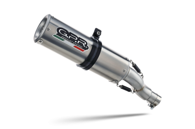 Escape compatible con Kawasaki Versys 650 2006-2014, M3 Inox , Escape legal, homologado, silenciador con db killer desmontable y tubo de conexión específico 