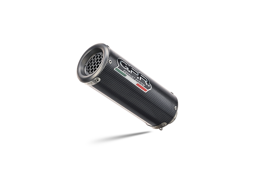 Escape compatible con Yamaha Tracer 900 GT 2018-2020, M3 Poppy , Escape completo, no legal para países de la UE, con db killer extraíble 