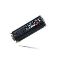 Escape compatible con Aprilia Shiver 900 2017-2020, M3 Poppy , Par de terminales de escape homologados, con db killer extraíbles y tubos de conexión específicos 