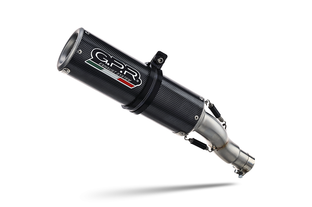Escape compatible con Yamaha Tracer 9 GT 2021-2024, M3 Poppy , Escape completo, no legal para países de la UE, con db killer extraíble 