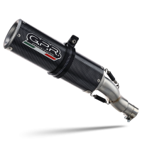 Escape compatible con Kawasaki Versys 650 2006-2014, M3 Poppy , Escape legal, homologado, silenciador con db killer desmontable y tubo de conexión específico 